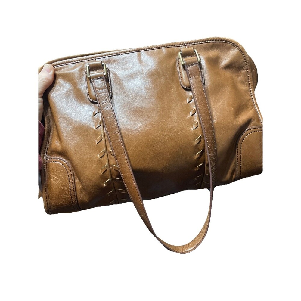 HOBO Brown Leather Shoulder Bag